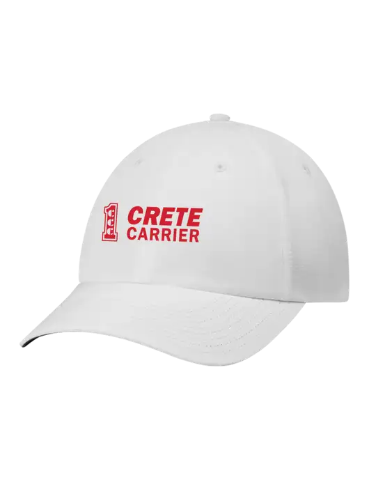 Richardson Relaxed Performance Lite White Cap w/Crete Carrier Logo