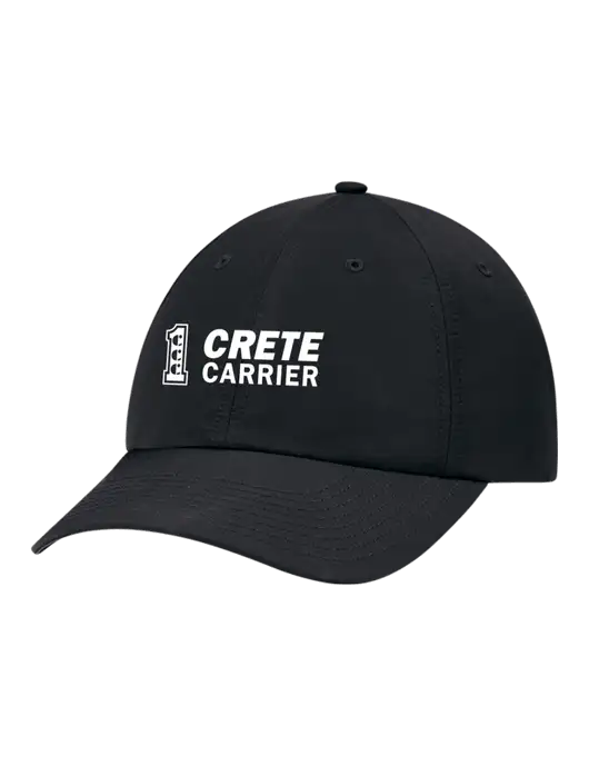 Richardson Relaxed Performance Lite Black Cap w/Crete Carrier Logo