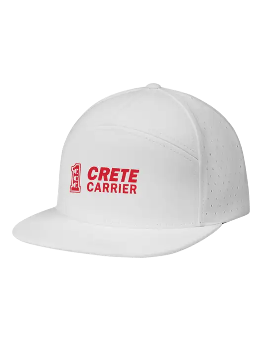 Richardson White Cannon Cap w/Crete Carrier Logo
