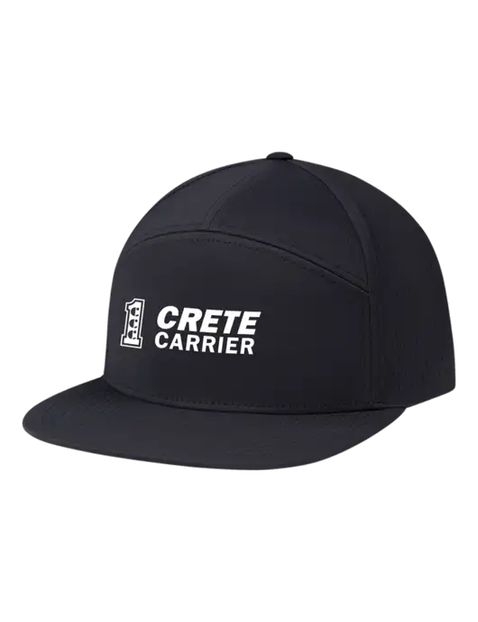 Richardson Black Cannon Cap w/Crete Carrier Logo