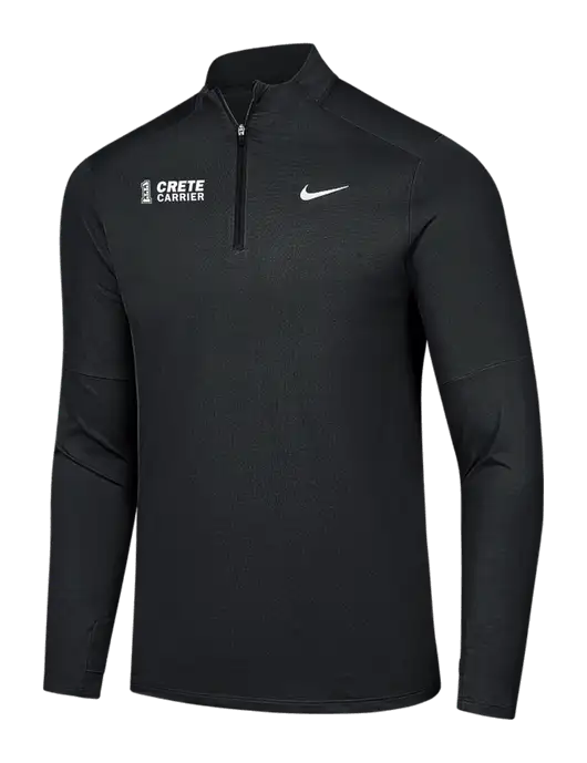 Nike Black Dri-FIT Element 1/2-Zip Pullover w/Crete Carrier Logo