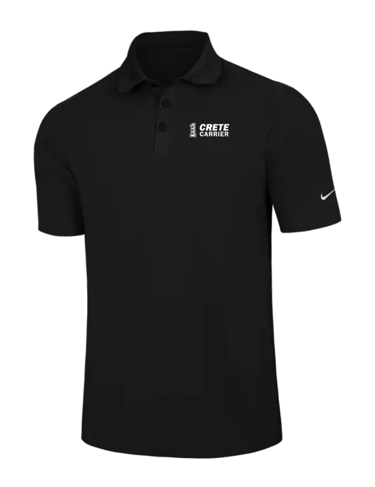 Nike Black Dri-FIT Classic Polo w/Crete Carrier Logo