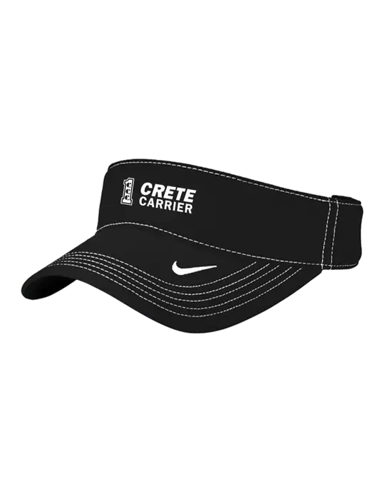 Nike Black Dri-FIT Ace Visor w/Crete Carrier Logo