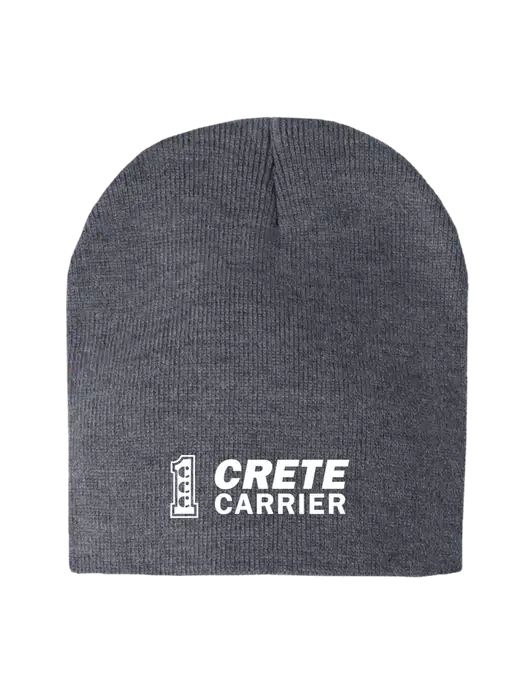 Dark Grey Heather Element Knit Beanie w/Crete Carrier Logo