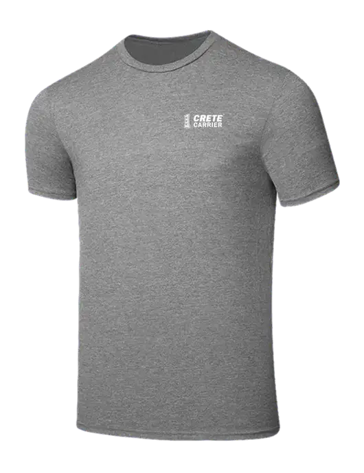 Seriously Soft Grey Frost T-Shirt w/Crete Carrier Logo
