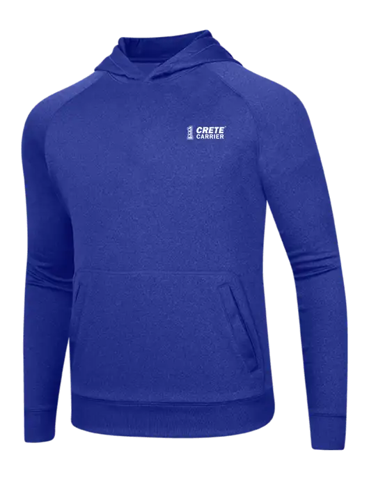 Tech True Royal Fleece Hooded Sweatshirt w/Crete Carrier Logo