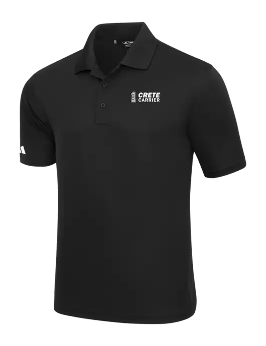Adidas Black Basic Sport Polo w/Crete Carrier Logo