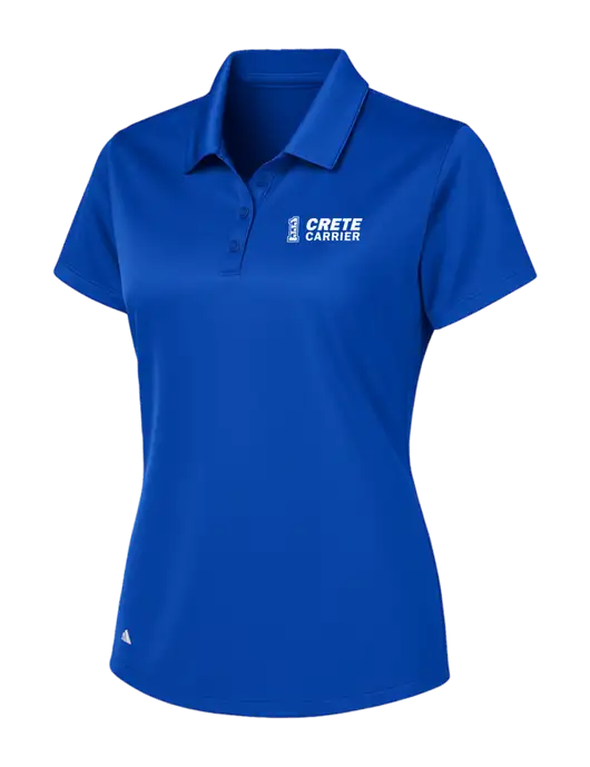 Adidas Royal Womens Basic Sport Polo w/Crete Carrier Logo