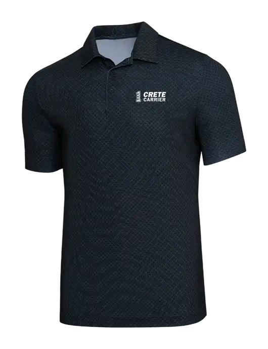 Adidas Black Diamond Dot Print Polo w/Crete Carrier Logo