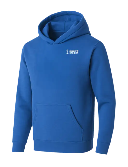 BELLA+CANVAS Royal Sponge Fleece Pullover Hoodie w/Crete Carrier Logo