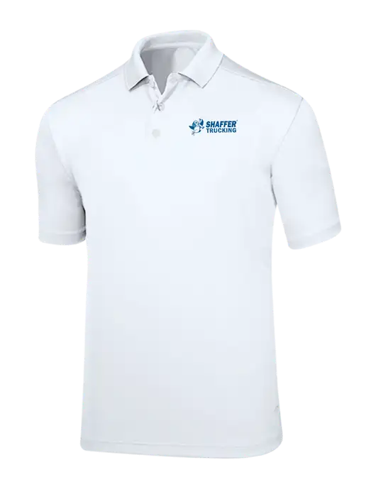 Callaway Core Bright White Performance Polo w/Shaffer Trucking Logo