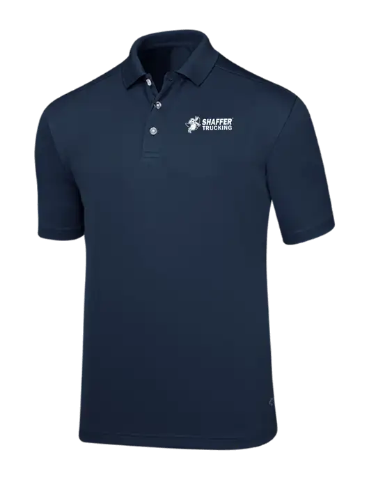 Callaway Core Navy Performance Polo w/Shaffer Trucking Logo