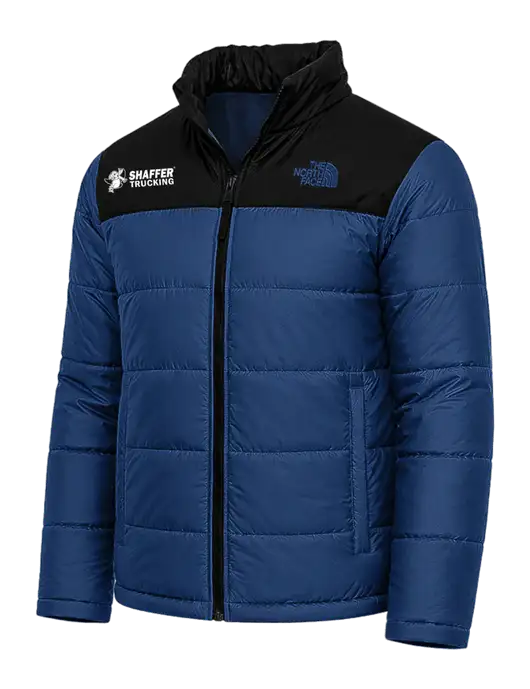North Face Navy Everyday Insulated Jacket w/Shaffer Trucking Logo