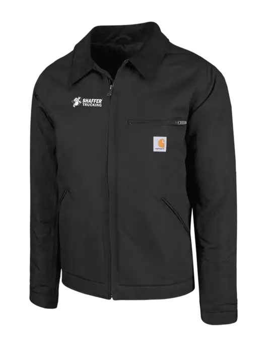 Carhartt Black Duck Detroit Jacket w/Shaffer Trucking Logo