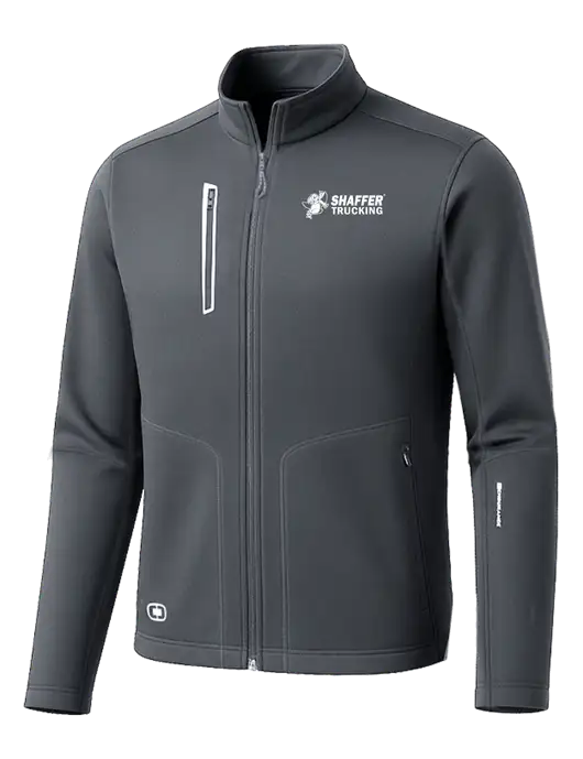 OGIO Dark Grey Endurance Fulcrum Full-Zip w/Shaffer Trucking Logo
