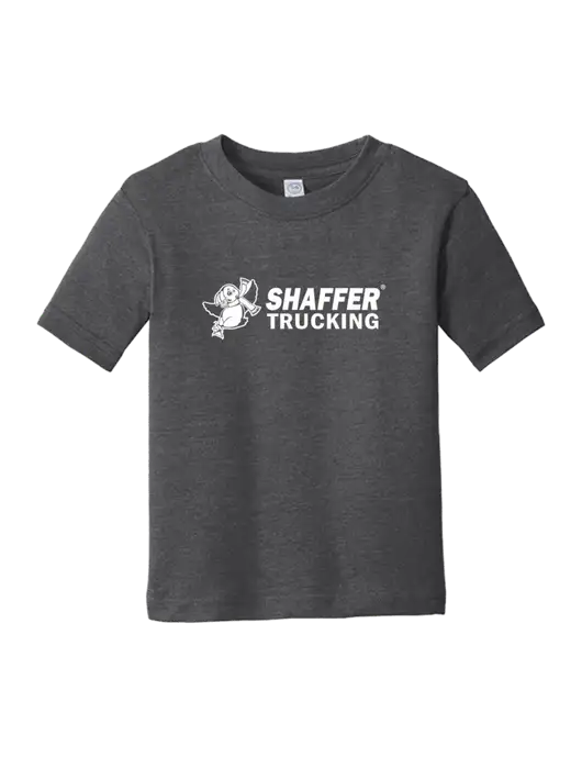Rabbit Skins Vintage Smoke Toddler Fine Jersey Tee w/Shaffer Trucking Logo
