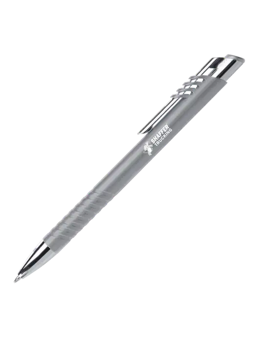 Schirhart Grey Pen - Black Ink w/Shaffer Trucking Logo