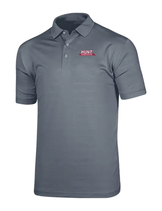 Callaway Vibrant Light Grey Ventilated Polo w/Hunt Transportation Logo