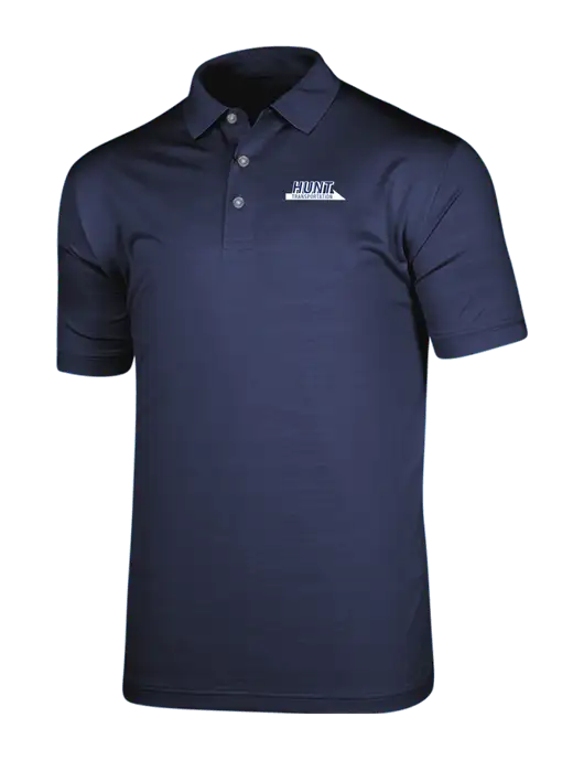 Callaway Vibrant Navy Ventilated Polo w/Hunt Transportation Logo
