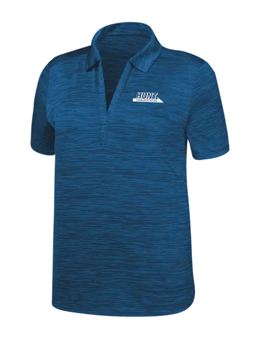 Callaway Womens Medium Slate Blue Broken Stripe w/Hunt Transportation Logo