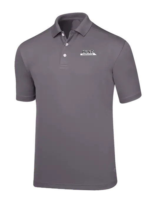 Callaway Core Medium Grey Performance Polo w/Hunt Transportation Logo