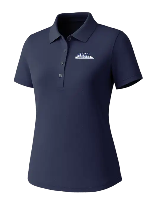 Callaway Womens Core Navy Performance Polo w/Hunt Transportation Logo