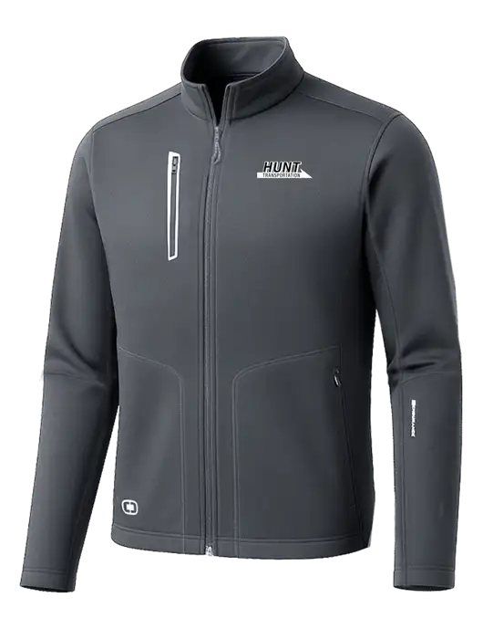OGIO Dark Grey Endurance Fulcrum Full-Zip w/Hunt Transportation Logo