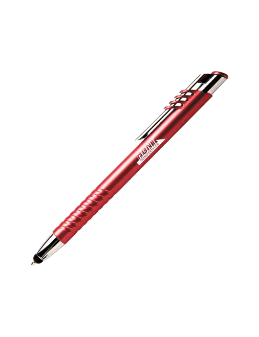 Schirhart Red Stylus Pen - Blue Ink w/Hunt Transportation Logo