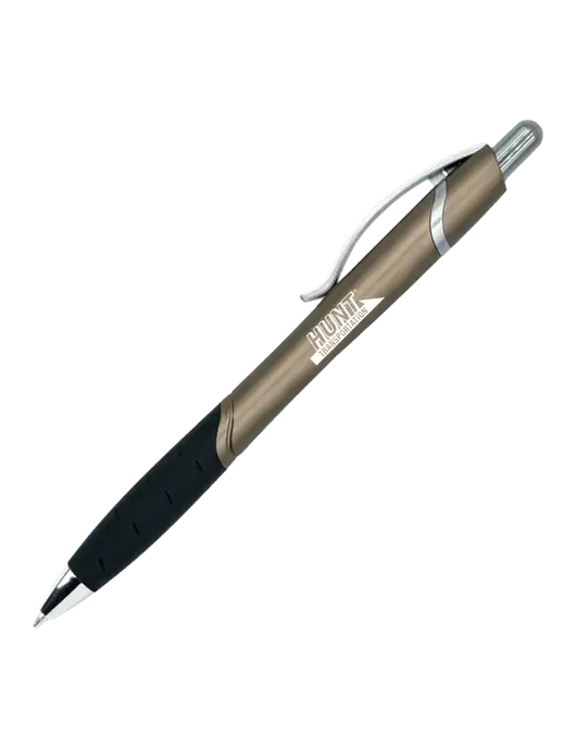 Summerhill Grey Pen - Black Ink w/Hunt Transportation Logo