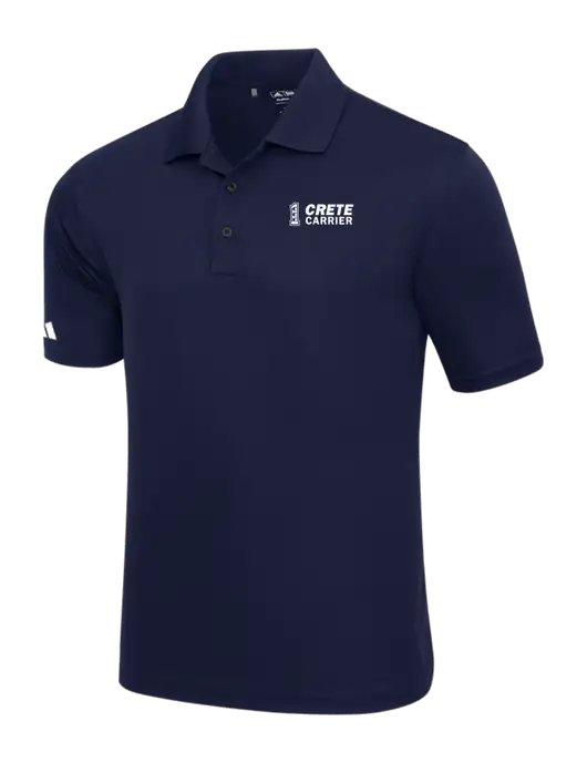 Adidas Navy Basic Sport Polo w/Crete Carrier Logo