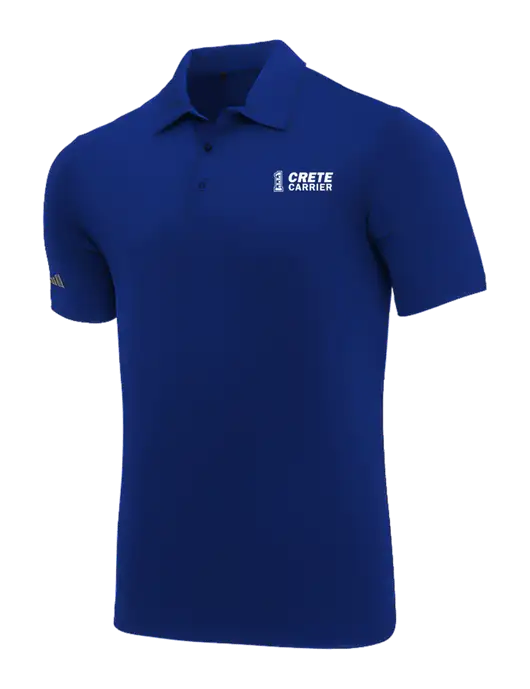 Adidas Dark Royal Ultimate Solid Polo w/Crete Carrier Logo